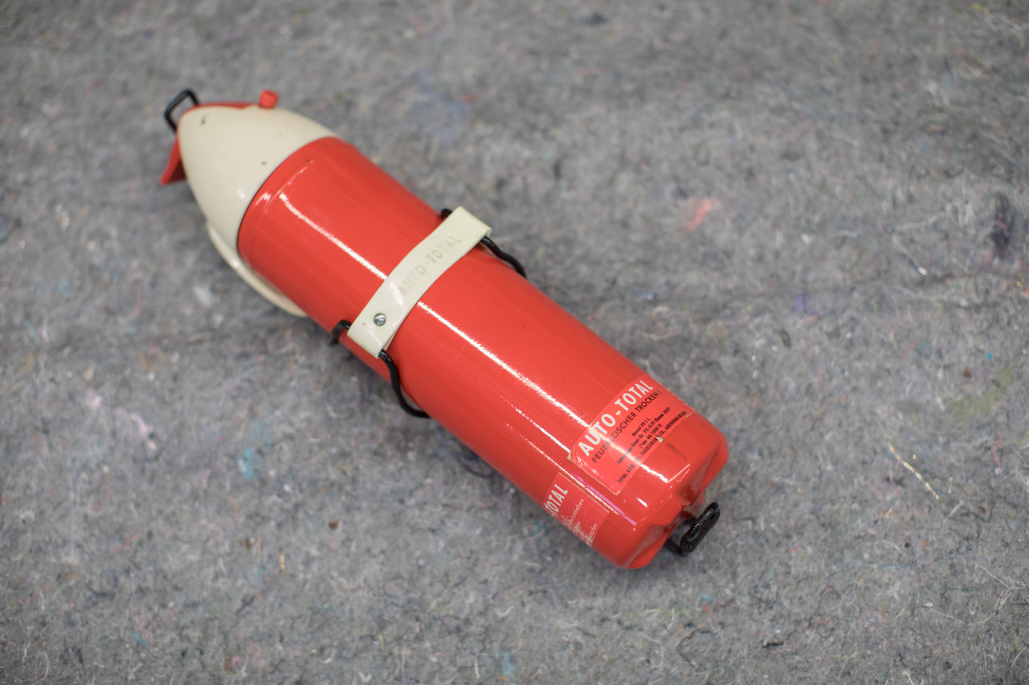 Vintage AutoTotal Fire Bottle